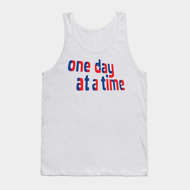 One Day at a Time- Cuba Intro Logo Tank Top by tziggles